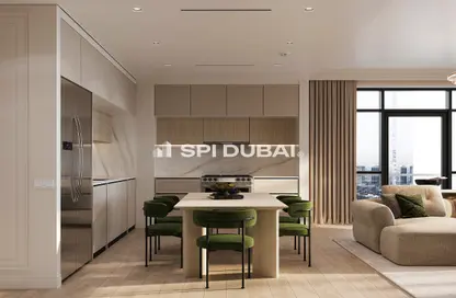 Apartment - 3 Bedrooms - 4 Bathrooms for sale in Marina Vista - EMAAR Beachfront - Dubai Harbour - Dubai