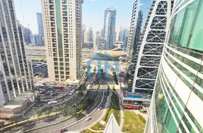 Office Space - Studio - 1 Bathroom for rent in Almas Tower - Lake Almas East - Jumeirah Lake Towers - Dubai