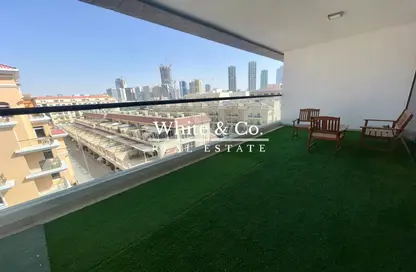 Apartment - 1 Bedroom - 2 Bathrooms for rent in City Apartments - Jumeirah Village Circle - Dubai