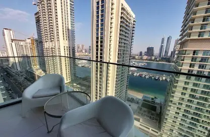 Apartment - 1 Bedroom - 1 Bathroom for sale in Beach Vista - EMAAR Beachfront - Dubai Harbour - Dubai