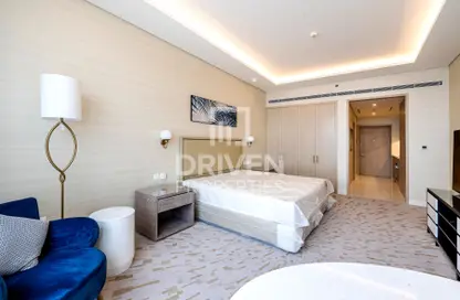 Apartment - Studio - 1 Bathroom for rent in The Palm Tower - Palm Jumeirah - Dubai