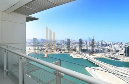 Apartment - 3 Bedrooms - 4 Bathrooms for rent in Tala Tower - Marina Square - Al Reem Island - Abu Dhabi