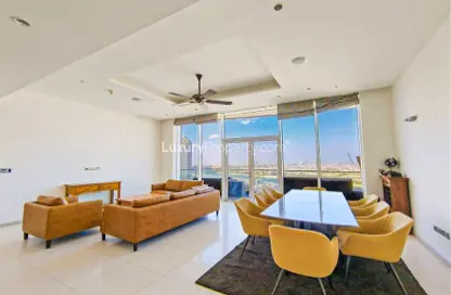 Apartment - 2 Bedrooms - 3 Bathrooms for rent in Aquamarine - Tiara Residences - Palm Jumeirah - Dubai