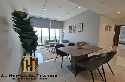 Apartment - 2 Bedrooms for rent in Blue Waves Tower - Dubai Residence Complex - Dubai