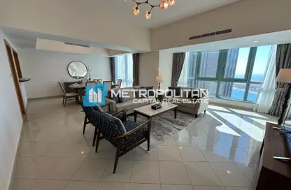 Apartment - 2 Bedrooms - 4 Bathrooms for rent in Capital Plaza Tower B - Capital Plaza - Corniche Road - Abu Dhabi