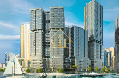 Apartment - 1 Bathroom for sale in Radiant Marina Towers - Shams Abu Dhabi - Al Reem Island - Abu Dhabi