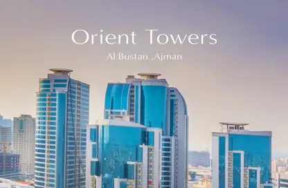 Apartment - 1 Bedroom - 2 Bathrooms for sale in Orient Tower 1 - Orient Towers - Al Bustan - Ajman