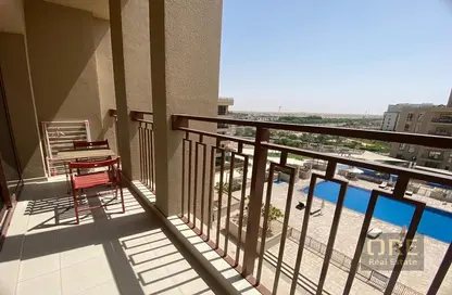 Apartment - 2 Bedrooms - 2 Bathrooms for rent in Zahra Breeze Apartments 4A - Zahra Breeze Apartments - Town Square - Dubai