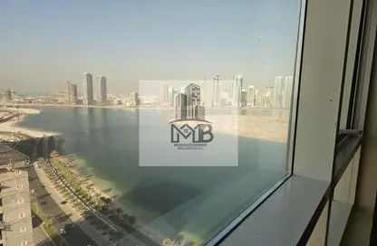 Apartment - 2 Bedrooms - 3 Bathrooms for rent in Palm Tower - Al Khan Lagoon - Al Khan - Sharjah