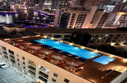 Apartment - 2 Bedrooms - 2 Bathrooms for rent in DEC Tower 1 - DEC Towers - Dubai Marina - Dubai