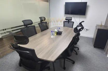 Office Space - Studio - 1 Bathroom for rent in Clover Bay Tower - Business Bay - Dubai