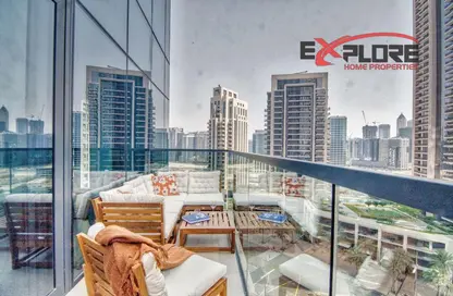 Apartment - 2 Bedrooms - 3 Bathrooms for rent in Act Towers - Opera District - Downtown Dubai - Dubai