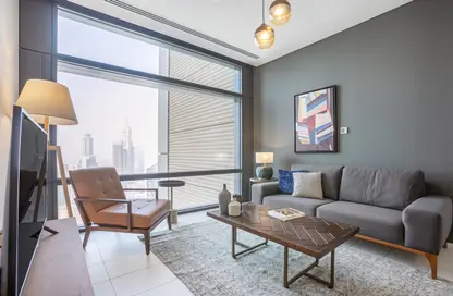 Apartment - 1 Bedroom - 2 Bathrooms for rent in Index Tower - DIFC - Dubai