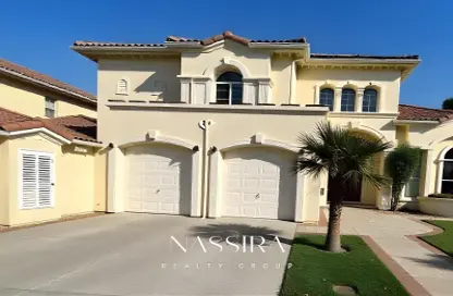 Villa - 4 Bedrooms - 6 Bathrooms for rent in Frond F - Garden Homes - Palm Jebel Ali - Dubai