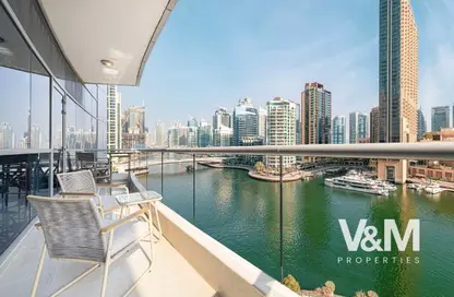 Apartment - 1 Bedroom - 2 Bathrooms for sale in Central Tower - Bay Central - Dubai Marina - Dubai