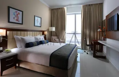 Hotel  and  Hotel Apartment - 1 Bedroom - 1 Bathroom for rent in Treppan Hotel  and  Suites by Fakhruddin - Dubai Sports City - Dubai