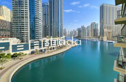 Apartment - 1 Bedroom - 1 Bathroom for rent in Marina Quays North - Marina Quays - Dubai Marina - Dubai