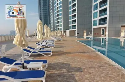 Apartment - Studio - 1 Bathroom for rent in Ajman Corniche Residences - Ajman Corniche Road - Ajman