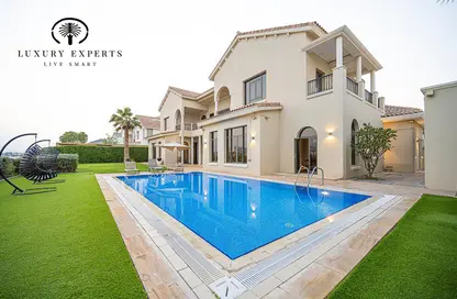 Villa - 6 Bedrooms for rent in Signature Villas Frond D - Signature Villas - Palm Jumeirah - Dubai