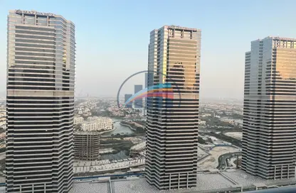 شقة - غرفة نوم - 2 حمامات للايجار في برج كونكورد - (JLT) مجمع H - أبراج بحيرة الجميرا - دبي