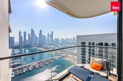 Apartment - 2 Bedrooms - 2 Bathrooms for sale in Marina Vista - EMAAR Beachfront - Dubai Harbour - Dubai