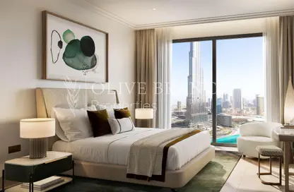 Apartment - 2 Bedrooms - 3 Bathrooms for sale in St Regis The Residences - Burj Khalifa Area - Downtown Dubai - Dubai