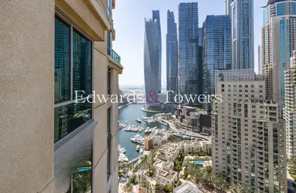 Apartment - 1 Bedroom - 2 Bathrooms for sale in Al Mesk Tower - Emaar 6 Towers - Dubai Marina - Dubai