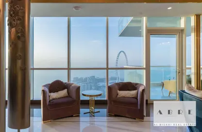 Penthouse - 3 Bedrooms - 4 Bathrooms for sale in Al Bateen Residences - Jumeirah Beach Residence - Dubai