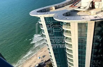 Apartment - 3 Bedrooms - 4 Bathrooms for sale in Corniche Tower - Ajman Corniche Road - Ajman