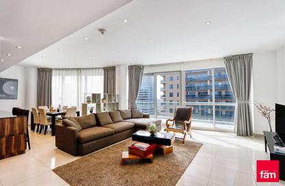 Apartment - 3 Bedrooms - 4 Bathrooms for sale in The Waves Tower A - The Waves - Dubai Marina - Dubai