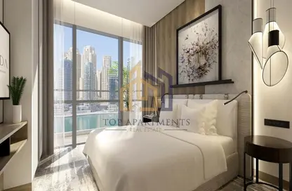 Apartment - 3 Bedrooms - 4 Bathrooms for sale in Marina Shores - Dubai Marina - Dubai