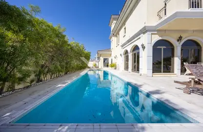 Villa - 4 Bedrooms - 5 Bathrooms for rent in Garden Homes Frond F - Garden Homes - Palm Jumeirah - Dubai