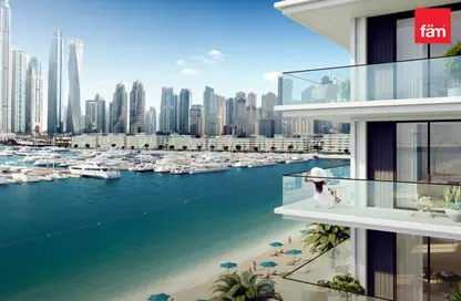 Apartment - 1 Bedroom - 2 Bathrooms for sale in Beach Mansion - EMAAR Beachfront - Dubai Harbour - Dubai