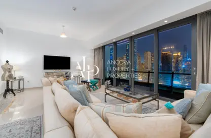 Apartment - 2 Bedrooms - 3 Bathrooms for sale in Silverene Tower A - Silverene - Dubai Marina - Dubai