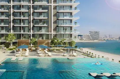 Apartment - 1 Bedroom - 1 Bathroom for sale in Beach Mansion - EMAAR Beachfront - Dubai Harbour - Dubai