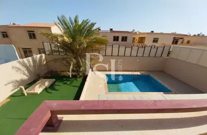 Villa - 5 Bedrooms - 6 Bathrooms for rent in Golf Gardens - Khalifa City - Abu Dhabi