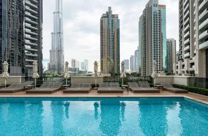Apartment - 1 Bedroom - 1 Bathroom for rent in Act Towers - Opera District - Downtown Dubai - Dubai