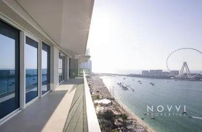 Apartment - 4 Bedrooms - 6 Bathrooms for rent in La Vie - Jumeirah Beach Residence - Dubai