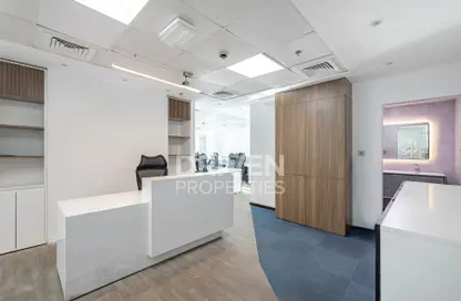 Office Space - Studio - 1 Bathroom for rent in Lake Central - Business Bay - Dubai