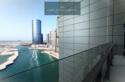 Apartment - 3 Bedrooms - 4 Bathrooms for rent in Horizon Tower A - City Of Lights - Al Reem Island - Abu Dhabi