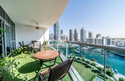 Apartment - 3 Bedrooms - 4 Bathrooms for sale in The Jewel Tower A - The Jewels - Dubai Marina - Dubai