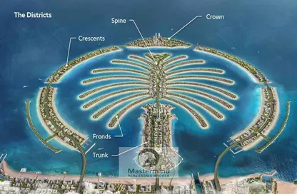 Land - Studio for sale in Palm Jebel Ali- Frond P - Palm Jebel Ali - Dubai