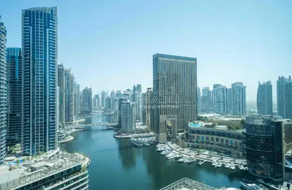 Apartment - 1 Bedroom - 1 Bathroom for sale in Marina Quays West - Marina Quays - Dubai Marina - Dubai