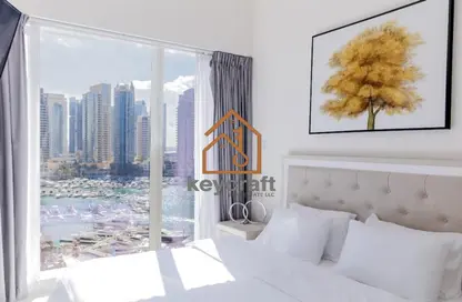 Apartment - 2 Bedrooms - 3 Bathrooms for rent in Damac Heights - Dubai Marina - Dubai