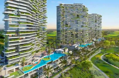 Apartment - 1 Bedroom - 2 Bathrooms for sale in Golf Greens 1 - Tower A - Golf Greens - DAMAC Hills - Dubai