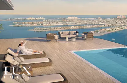 Apartment - 1 Bedroom - 1 Bathroom for sale in Seapoint - EMAAR Beachfront - Dubai Harbour - Dubai