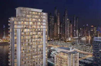 Apartment - 1 Bedroom - 2 Bathrooms for sale in Palace Beach Residence - EMAAR Beachfront - Dubai Harbour - Dubai