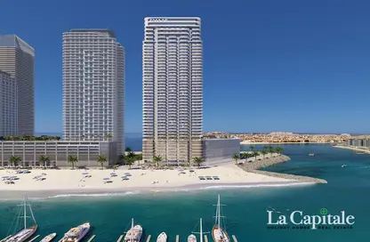 Apartment - 3 Bedrooms - 4 Bathrooms for sale in Beachgate by Address - EMAAR Beachfront - Dubai Harbour - Dubai