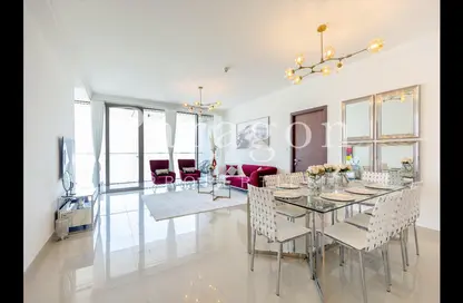 Apartment - 3 Bedrooms - 4 Bathrooms for rent in Boulevard Point - Downtown Dubai - Dubai