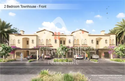 Townhouse - 2 Bedrooms - 3 Bathrooms for sale in Bloom Living - Zayed City (Khalifa City C) - Khalifa City - Abu Dhabi